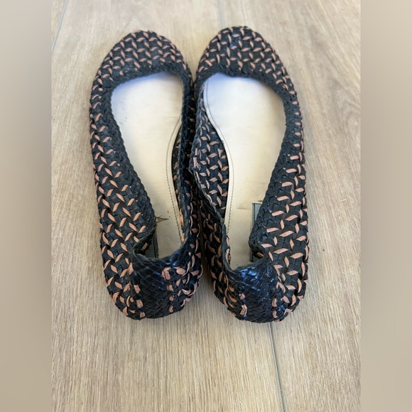 Prada leather woven flats - Picture 3 of 5